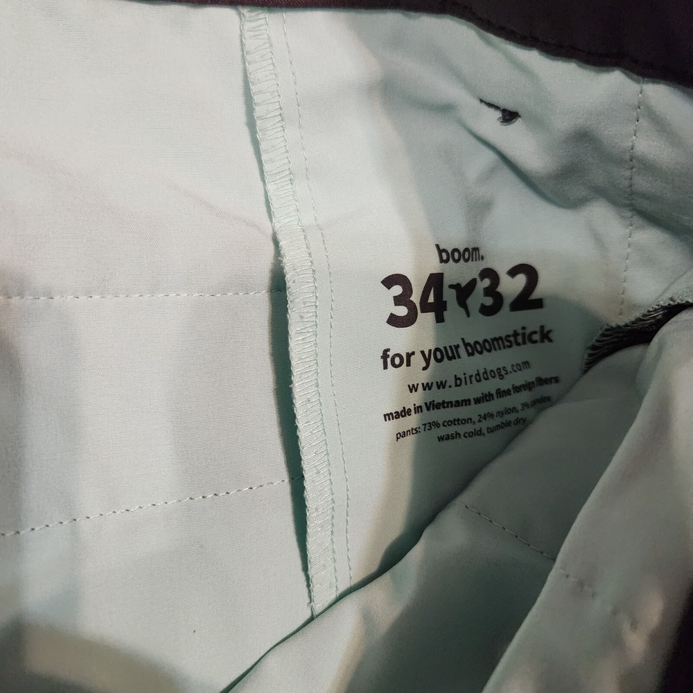 Birddogs Men's Golf Pants Size 34x32 - Picture 3 of 5